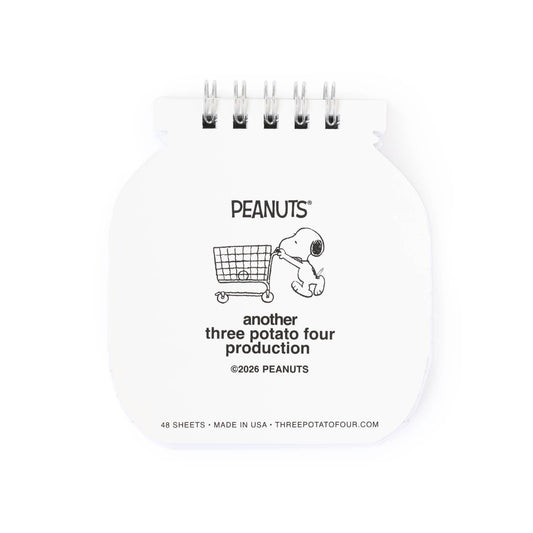 3P4 x Peanuts® Grocery - Snoopy Pickle Jar Mini Notebook