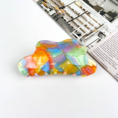 Acetate Colorful Claw Clip Cloud Hair Clips: B