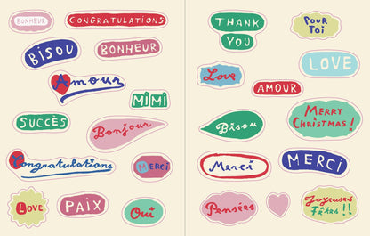 Nathalie Lete Sticker Book: Hardcover
