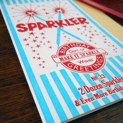 Birthday Sparkler Box