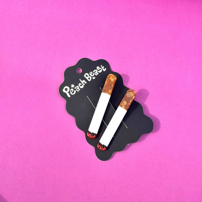 Cigarette Acetate Hair Clips