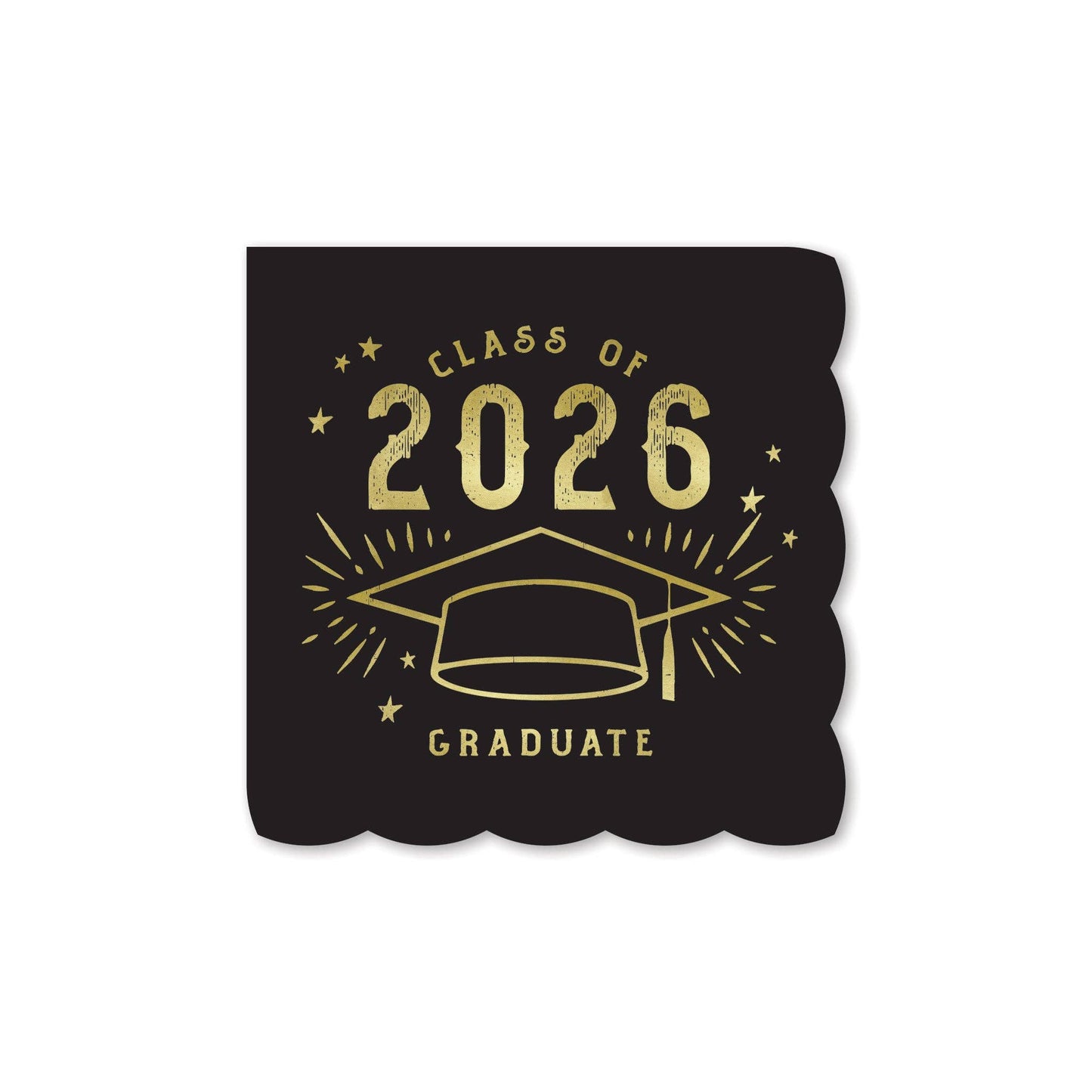 Foil 2026 Graduate Cocktail Napkin (18ct)