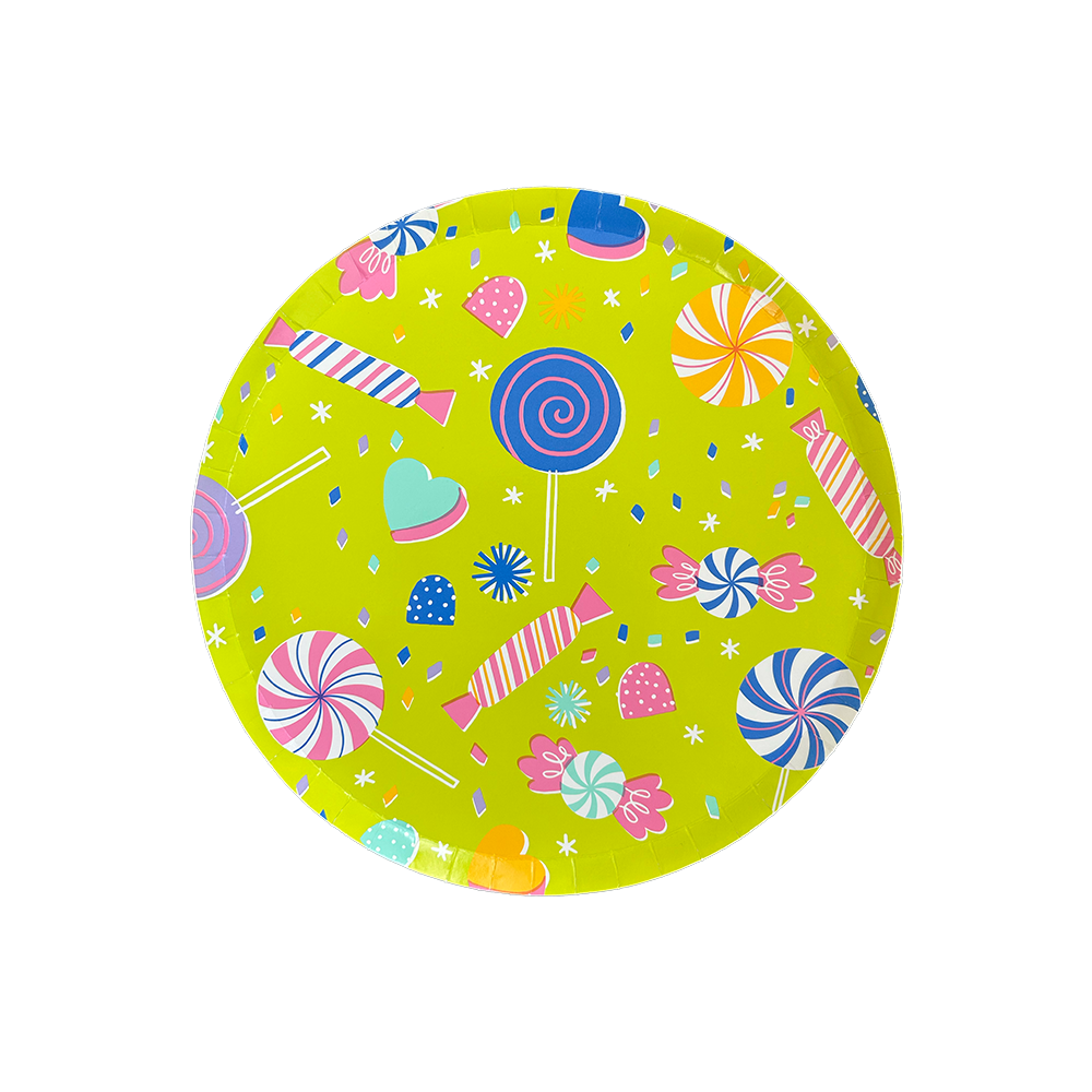 It's A Birthday Candy Plates - Small
