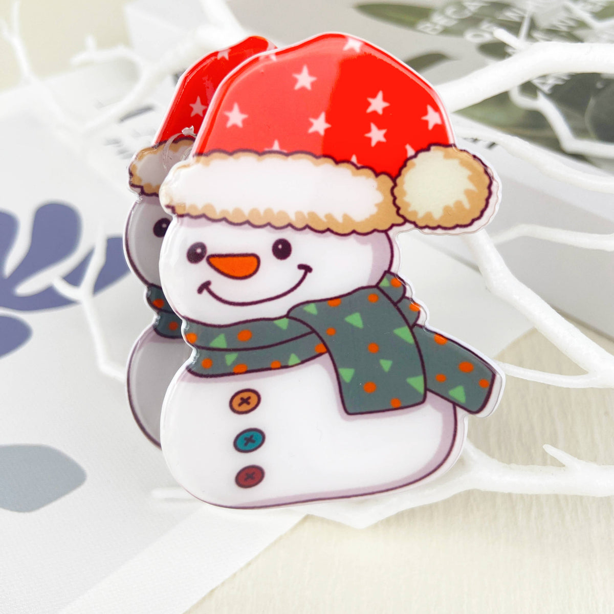 Christmas  Santa Hair Claw Clip,Christmas  tree Hair clip: B20-1-20