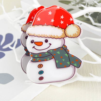 Christmas  Santa Hair Claw Clip,Christmas  tree Hair clip: B20-1-20