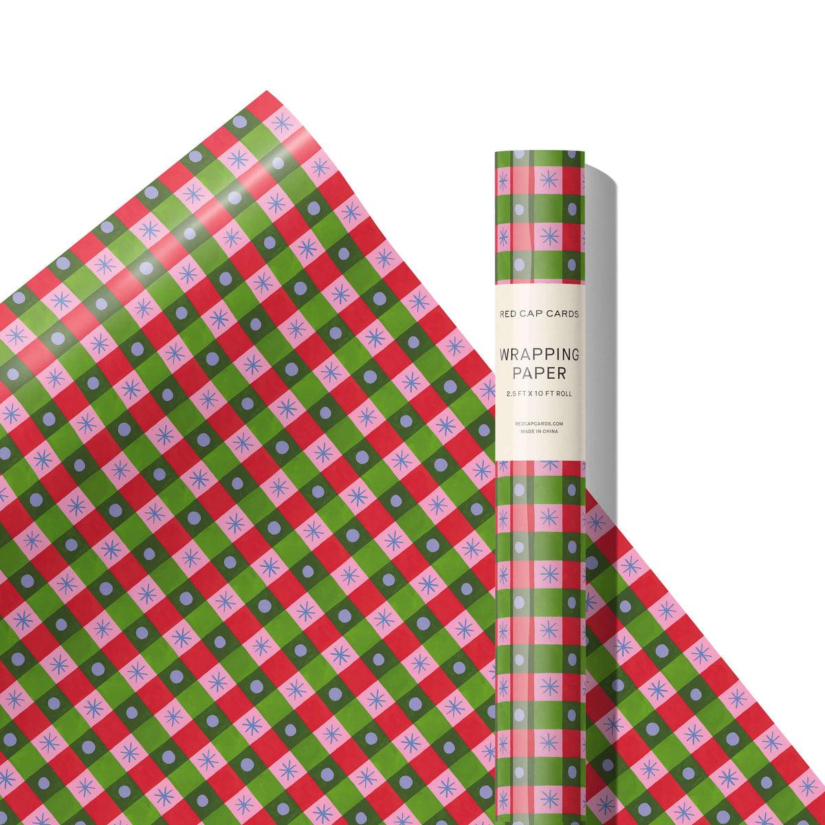 Holiday Checker 10 ft wrap roll: 10 ft Roll