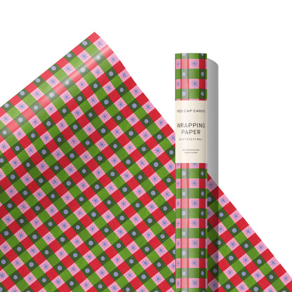 Holiday Checker 10 ft wrap roll: 10 ft Roll