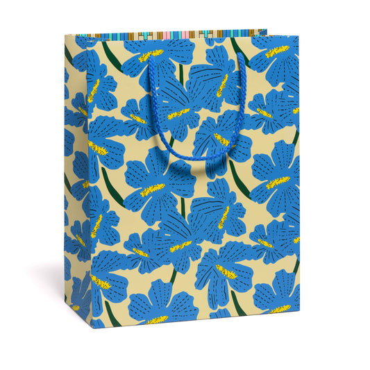 Hibiscus large gift bag: Large