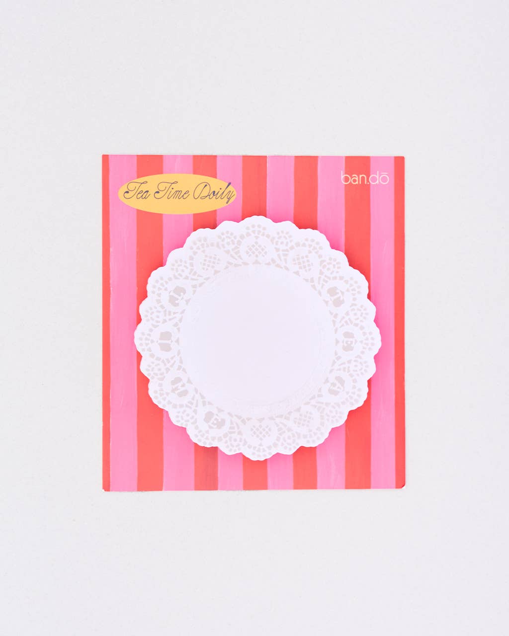 Novelty Notepad, Tea Time Doily