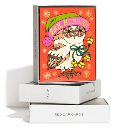 Bah, Humbug! greeting card: Single