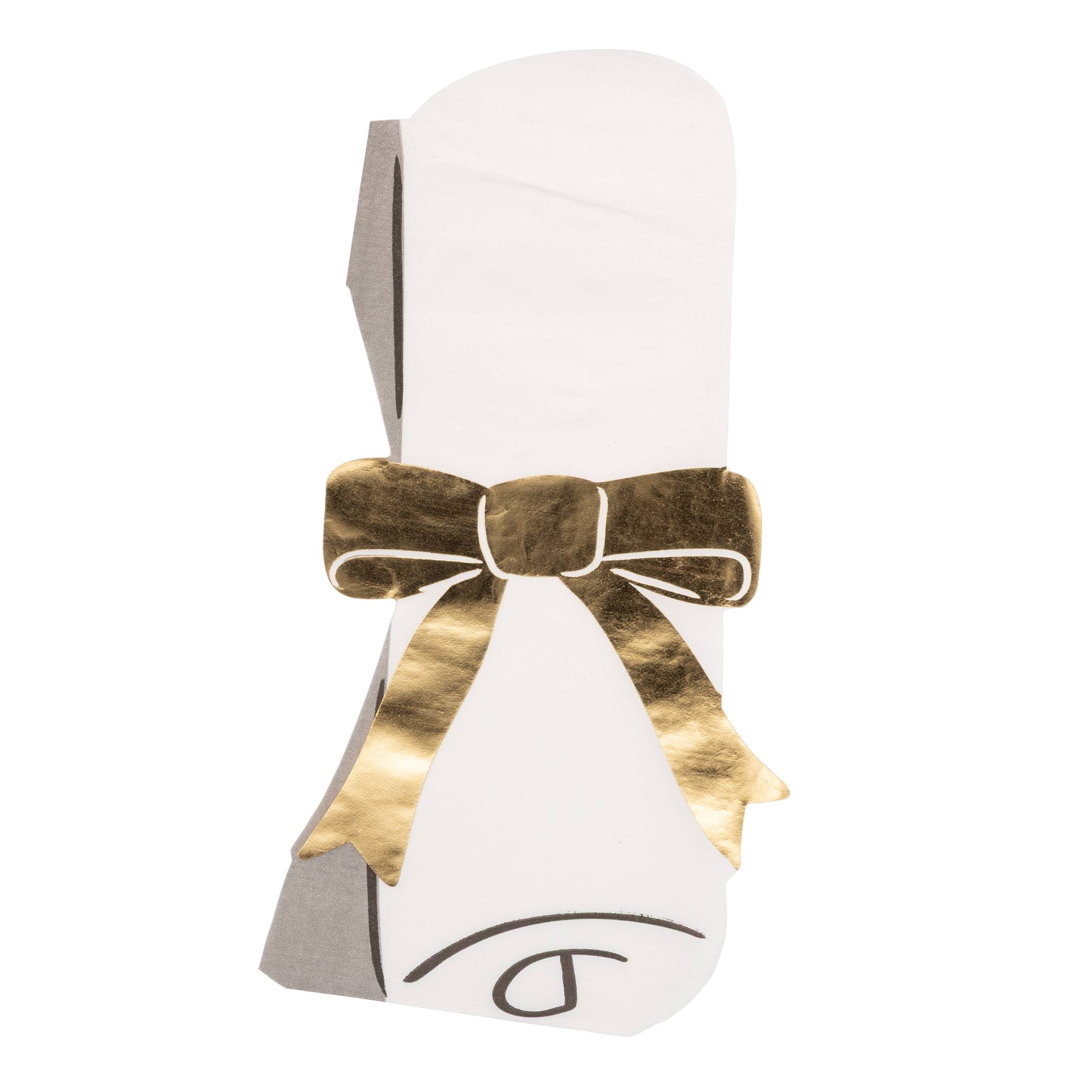 Grad Scroll Napkin