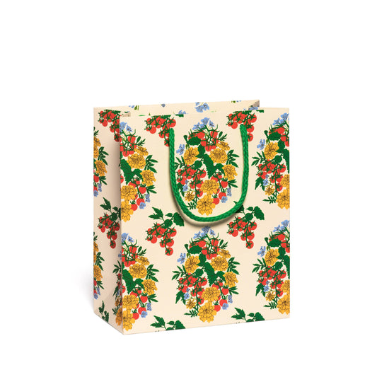 Tomato Blossoms medium gift bag: Medium