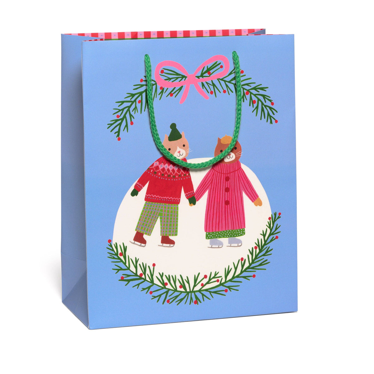 Skating Cats gift bags: Medium