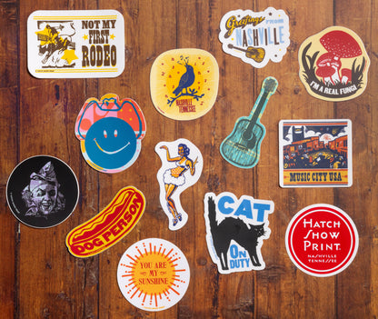 Greetings From Nashville Sticker