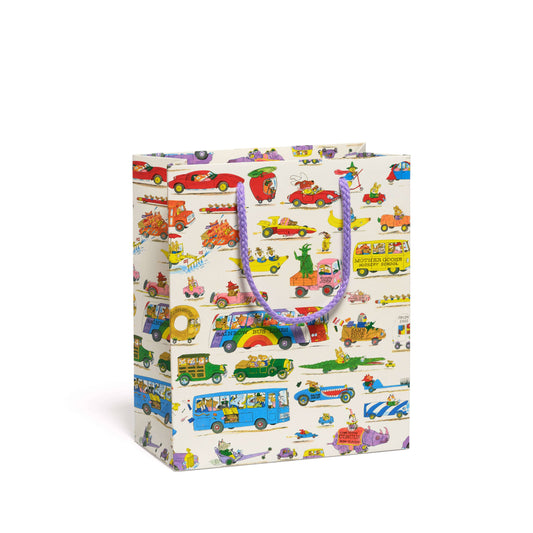 Richard Scarry Busytown Cars gift bags - Medium