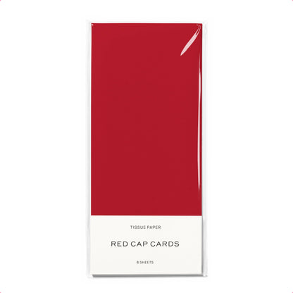 Red tissue paper - 8 Sheets