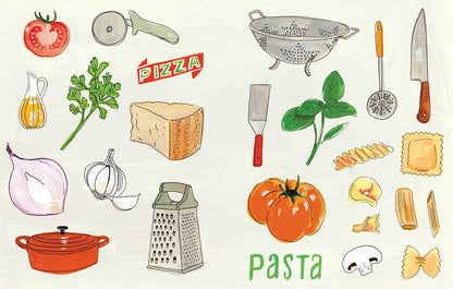 The Eclectic World of Julia Rothman Sticker Book: Hardcover