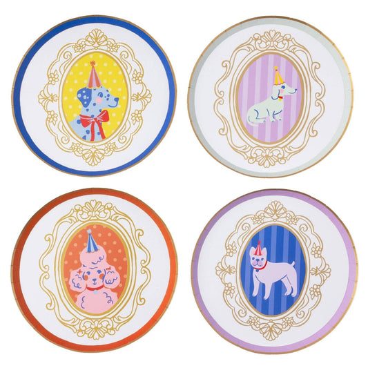 Puppy Dog Small Plates (Set of 8)