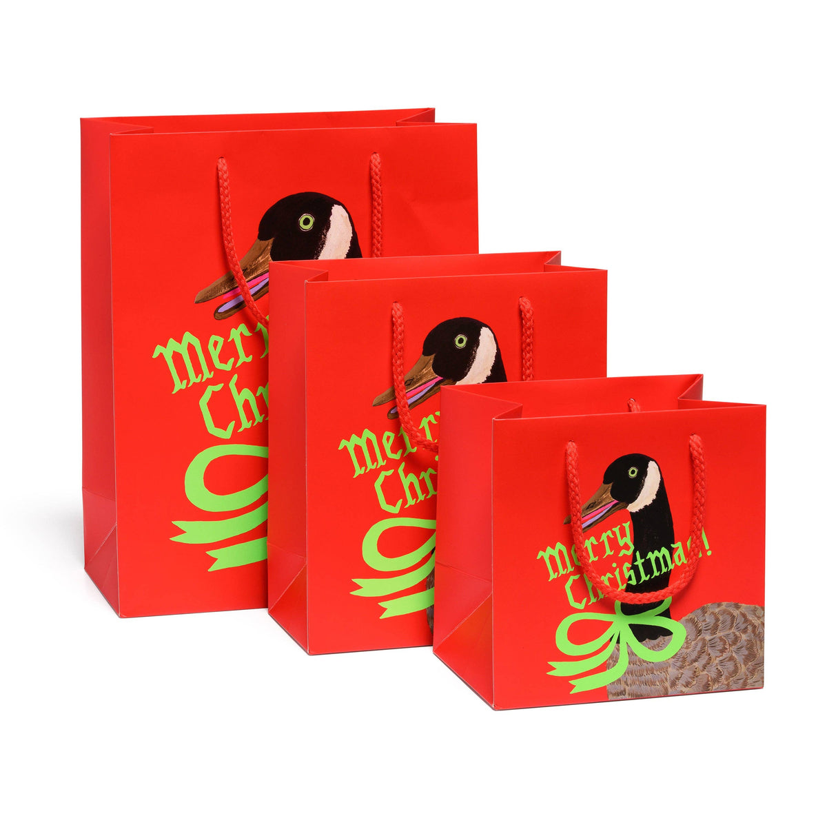 Christmas Goose gift bags: Large