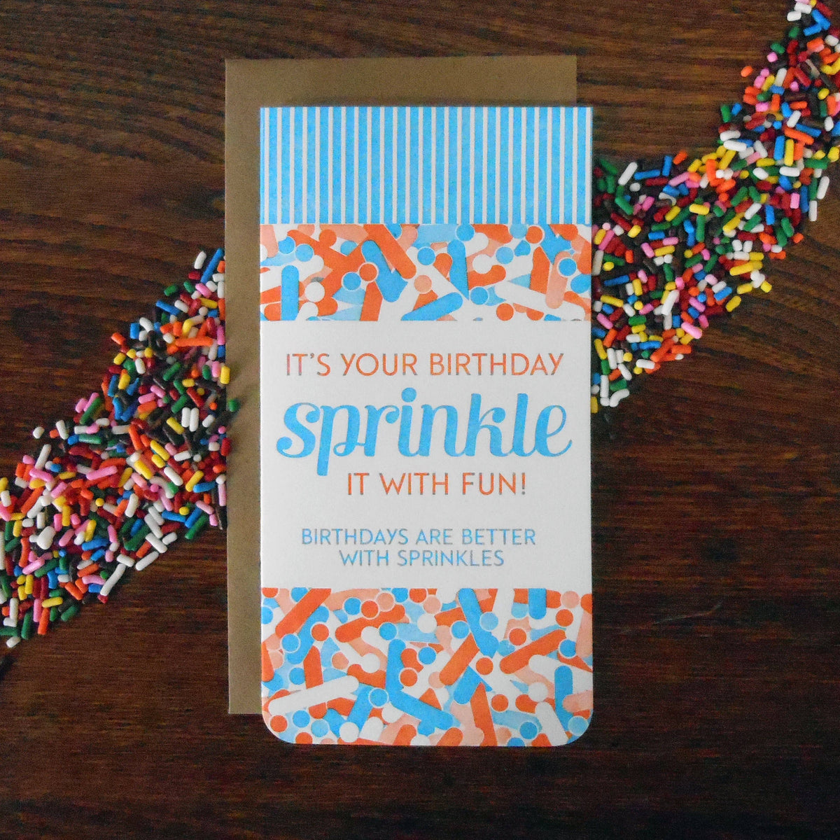 Birthday Sprinkle Birthday Card