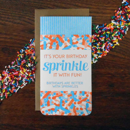 Birthday Sprinkle Birthday Card