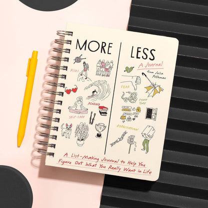 Julia Rothman More/Less Journal Guided Journal