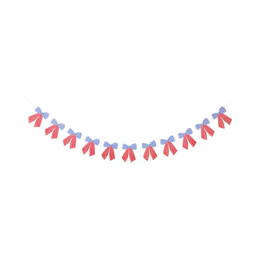 Stars and Stripes Bow Banner