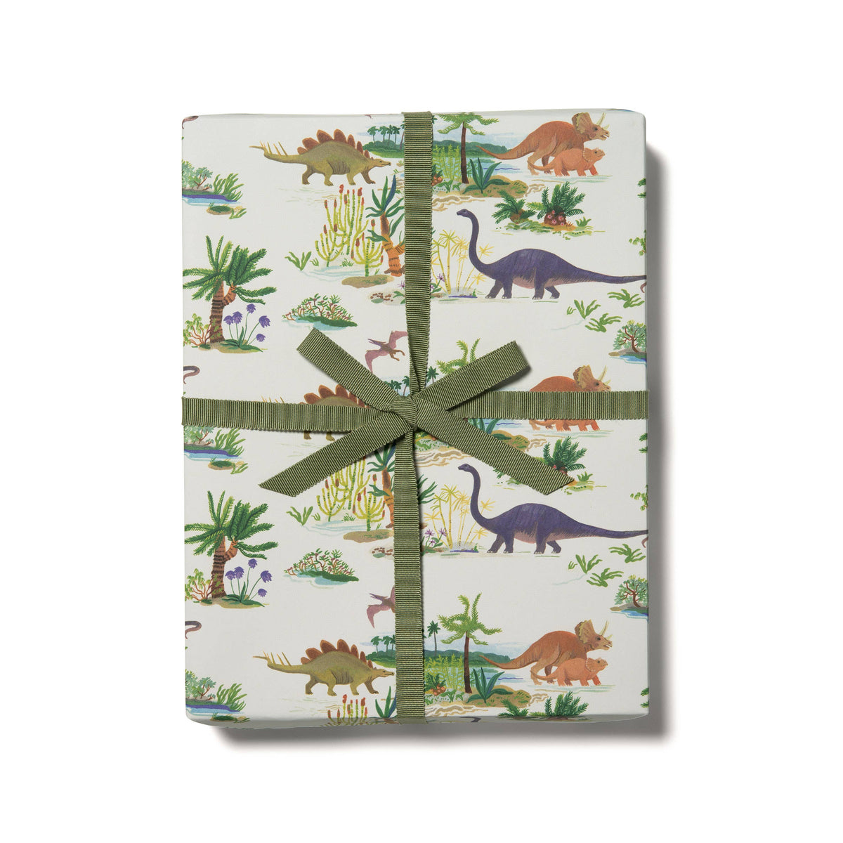 Dinosaurs wrapping paper: Flat sheets