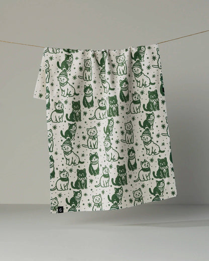 Cozy Kittens Luxe Kitchen Towel - Holiday 2026