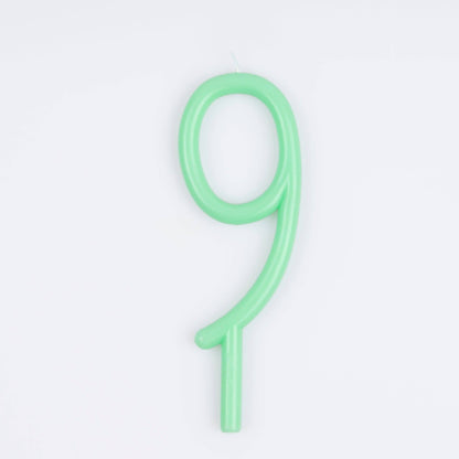 Slim Birthday Candle - 9