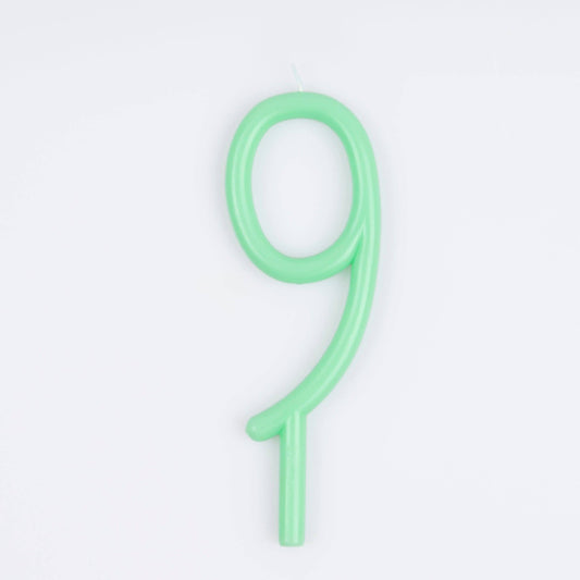 Slim Birthday Candle - 9