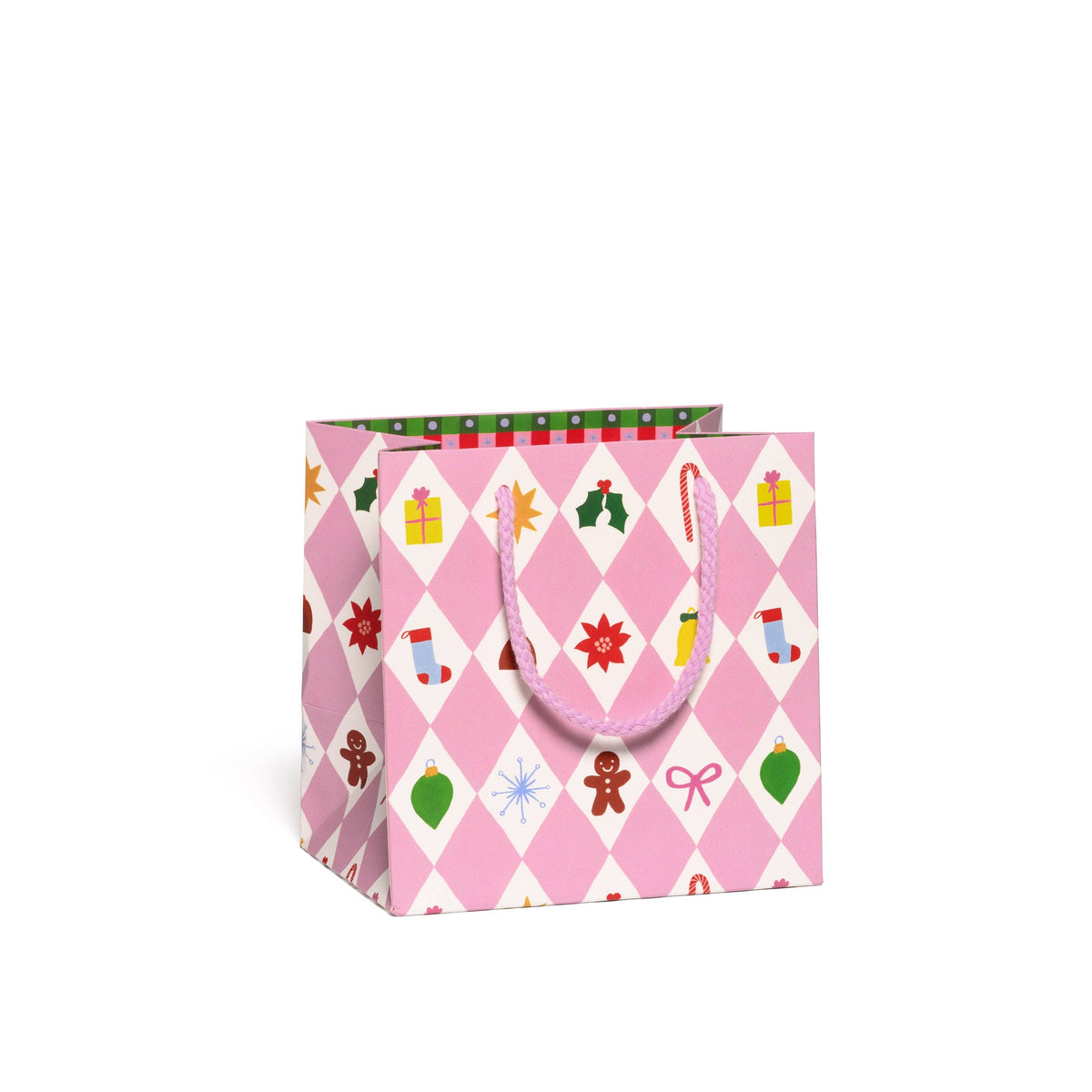 Pink Diamonds small gift bag