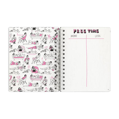 Julia Rothman More/Less Journal Guided Journal