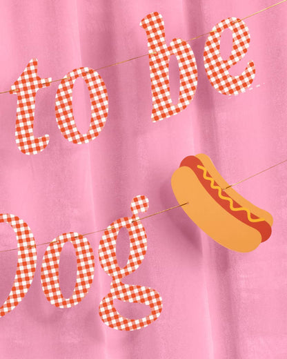 Bad Day to Be a Hot Dog Banner | hot dog, bbq, summer