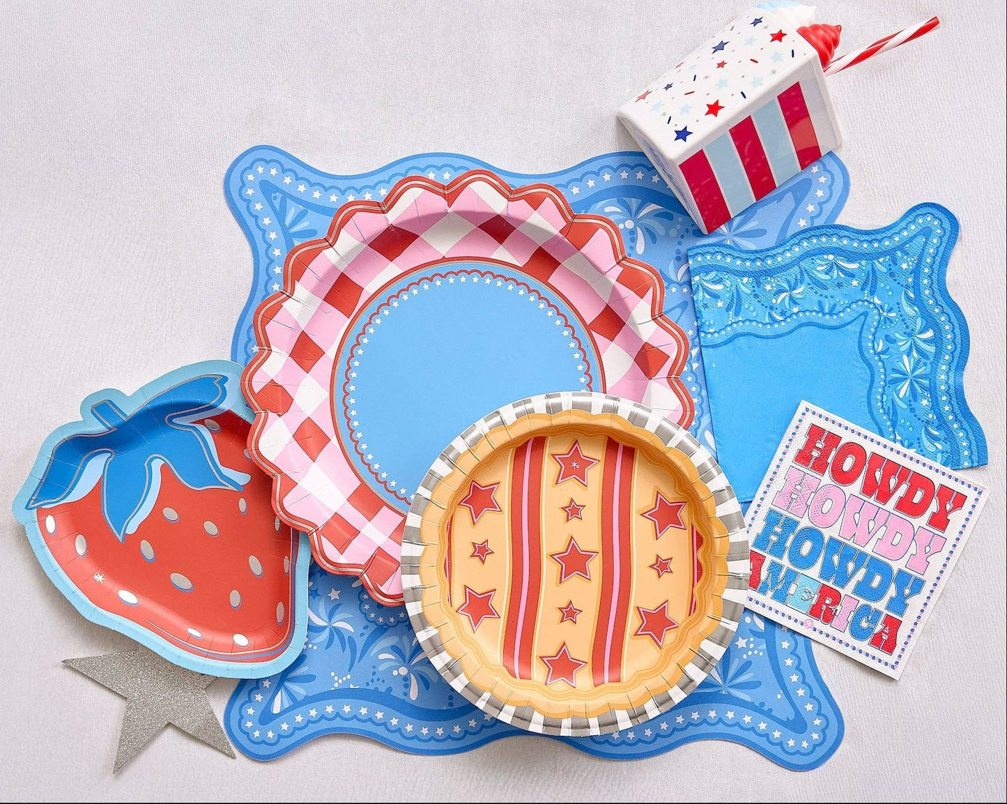 Star Spangled Spark Lunch Napkins (20 ct)