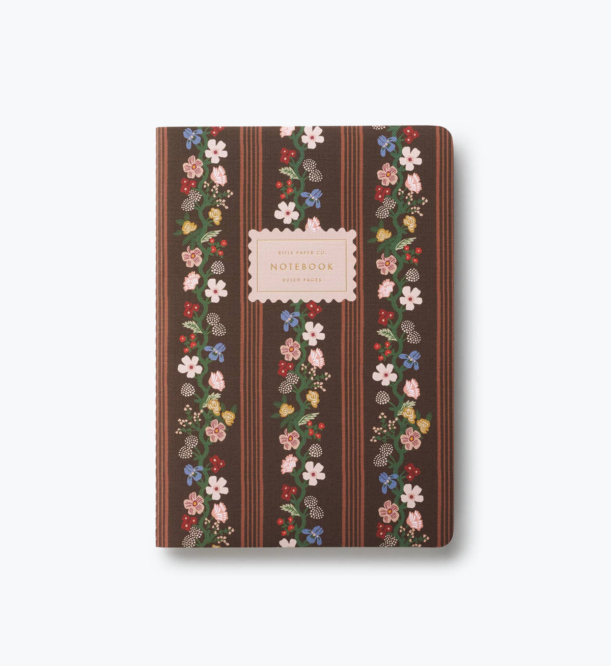Assorted Set of 3 Paisley Notebooks