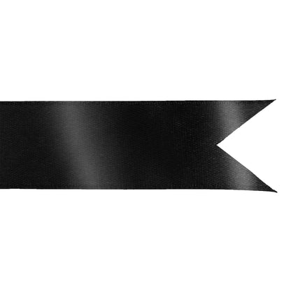 Black - Satin Ribbon – 7/8"