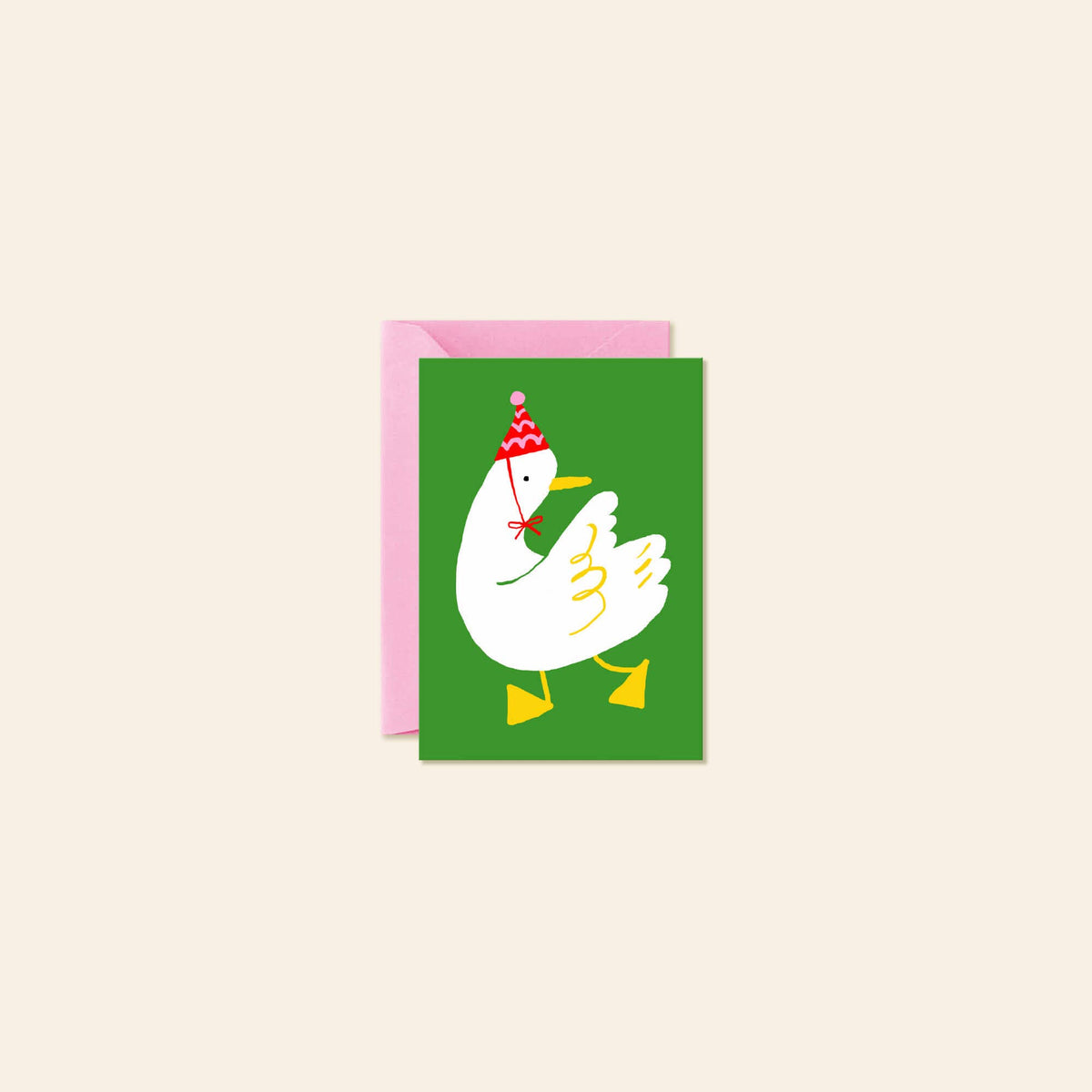 Party Duck – Duck Birthday Mini Note Card
