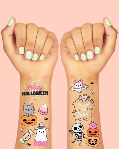 Pink Halloween Kawaii 50 Tattoos | kawaii, kids party