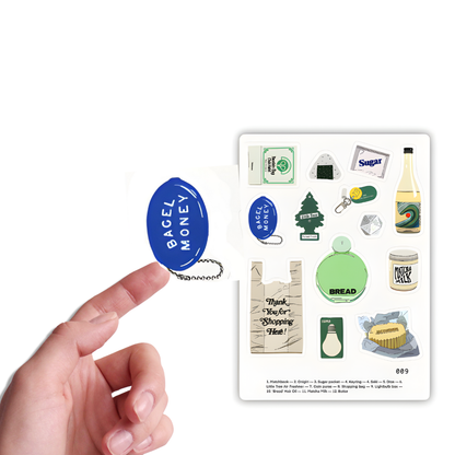 Trinket Sticker Sheet – Corner Store Finds Edition- Journal