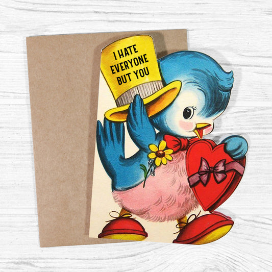 I Hate Everyone but You - Card