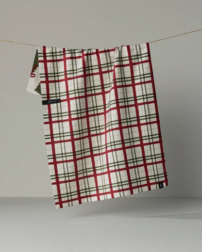 Ribbon Pines Luxe Kitchen Towel - Holiday 2026