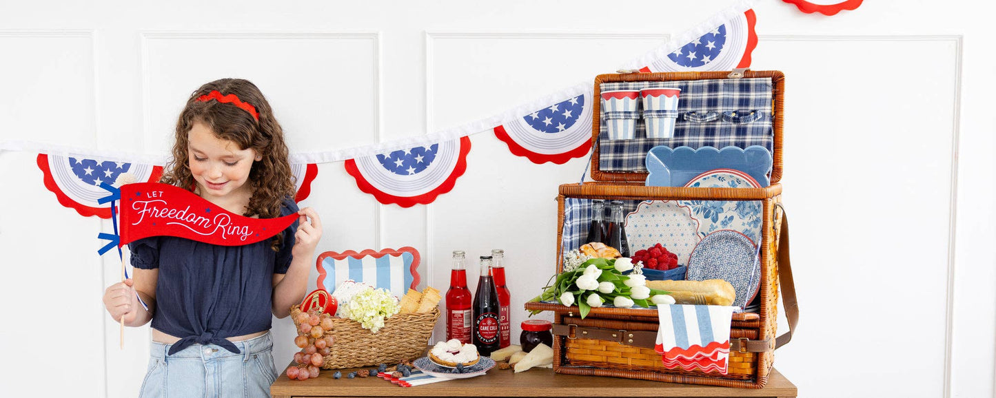 HAM1105 - Hamptons Bunting Outdoor Banner