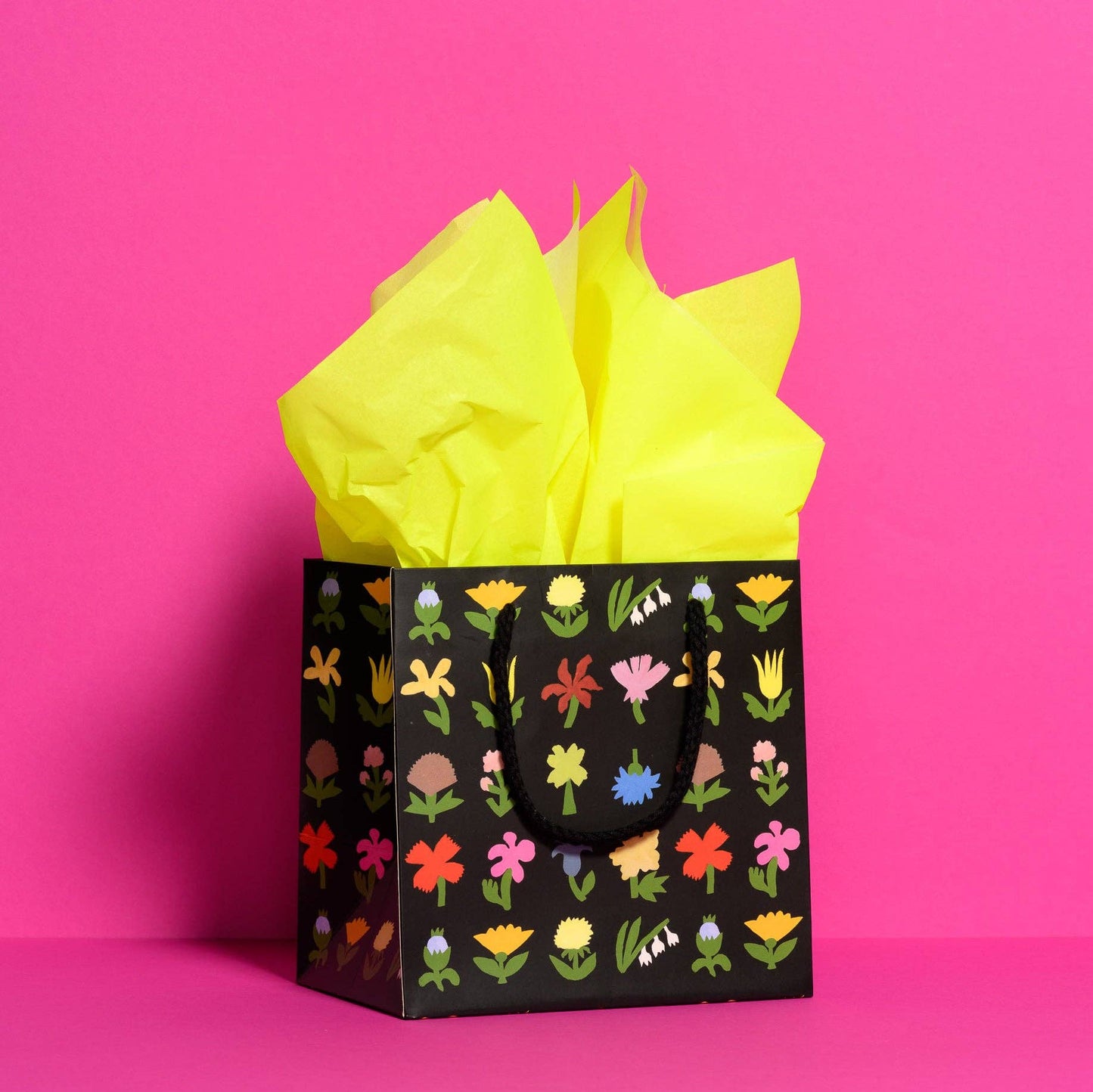 Neon Yellow tissue paper - 8 Sheets