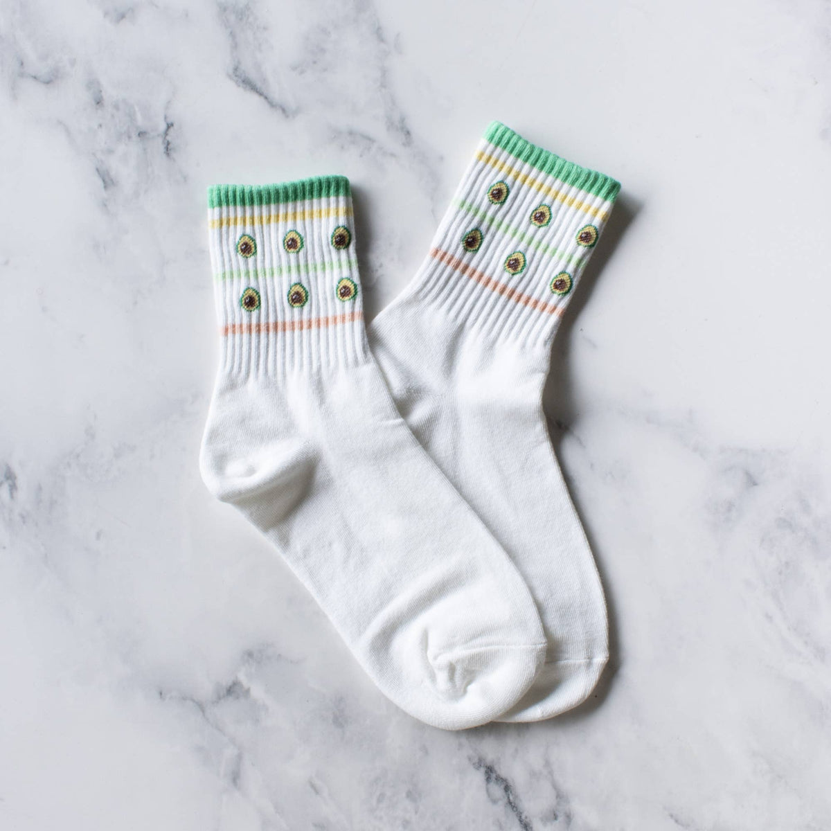 Juicy Fruit Casual Socks: Cherry