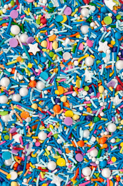 Hip, Hip, Hooray! Sprinkle Medley - US: 3.5oz Bottle (4oz Volume)