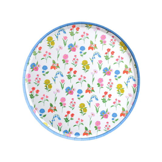 In Bloom Floral Dessert Plates
