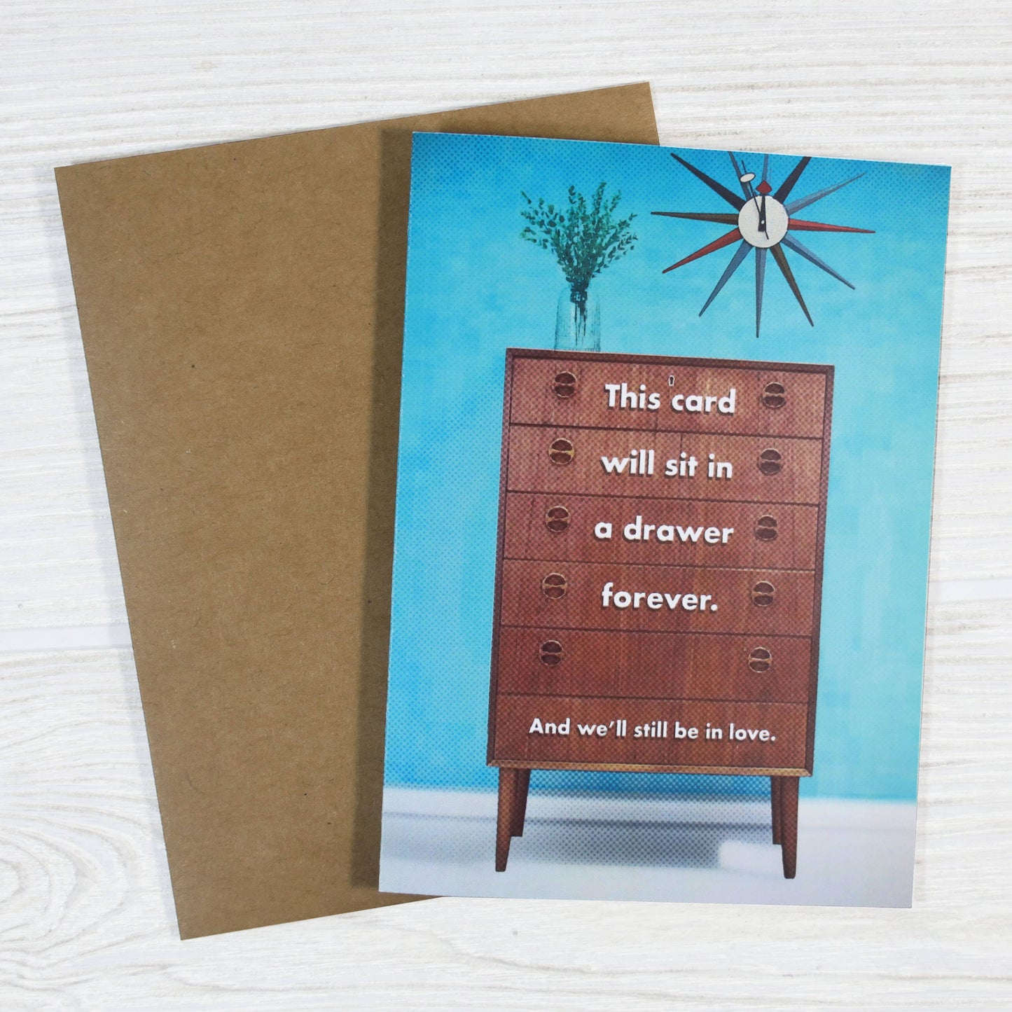 Anniversary Card - Forever Love Drawer Edition