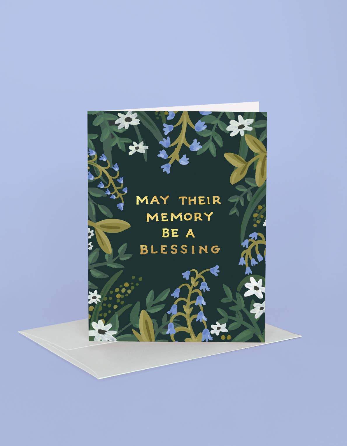 Sympathy Greeting Card | Memory Blessing