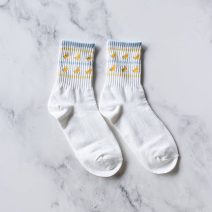 Juicy Fruit Casual Socks: Cherry